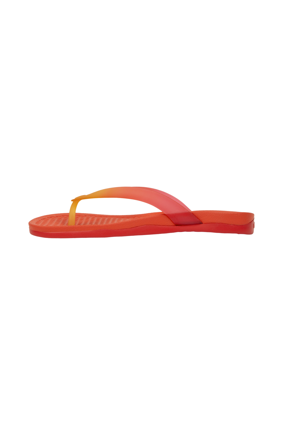 Angled view of a Native Shoes Paolo Wanderfoam Ombre | Firerd/Trchrd/Trchpynomb Footwear in Firerd/Trchrd/Trchpynomb
