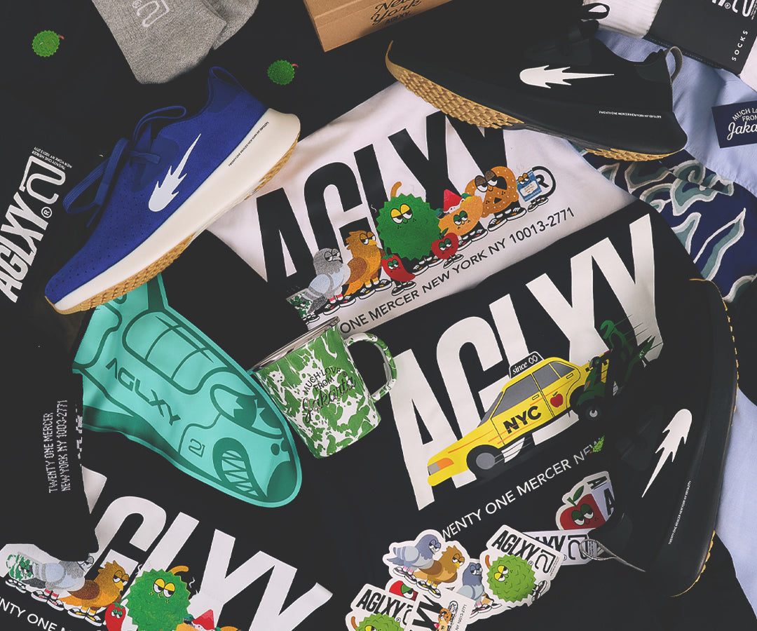 AGLXY Capsule Collection Launch Powered by Native Shoes