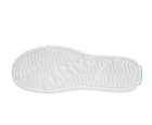 Bottom view of a Native Shoes Miles | Jiffy Black / Shell White Footwear in Jiffy Black / Shell White