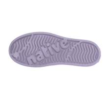 Bottom view of a Native Shoes Jefferson | Taro Purple / Bone White Footwear in Taro Purple / Bone White