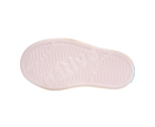 Bottom view of a Native Shoes Kids Jefferson Kids | Milk Pink / Shell White Footwear in Milk Pink / Shell White