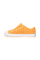 Bottom view of a Native Shoes Kids Jefferson Kids | Pynor/Shlwht Footwear in Pynor/Shlwht