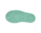 Bottom view of a Native Shoes Kids Jefferson Kids | Fresco Green / Shell White Footwear in Fresco Green / Shell White