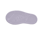 Bottom view of a Native Shoes Kids Jefferson Block Kids | Future Purple / Barely Pink / Unicorn Block Footwear in Future Purple / Barely Pink / Unicorn Block