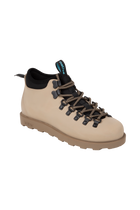 Bottom view of a Native Shoes Fitzsimmons Citylite | Flax Tan / Flax Tan / Jiffy Black Footwear in Flax Tan / Flax Tan / Jiffy Black