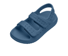 Angled view of a Native Shoes Kids Chase Kids | Oasis Blue / Oasis Blue Footwear in Oasis Blue / Oasis Blue