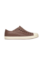 Side view of a Native Shoes™ Adults Jefferson Footwear in Bitter Brown / Bone White