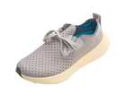 Angled view of a Native Shoes Apollo 10 | Ghost Grey / Tapioca Off White Footwear in Ghost Grey / Tapioca Off White