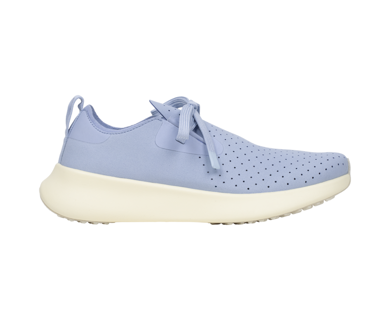 Side view of a Native Shoes Adults Apollo 10 Footwear in Skwybl/Tapoffwht