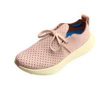 Angled view of a Native Shoes Apollo 10 | Chameleon Pink / Taos Tan Footwear in Chameleon Pink / Taos Tan