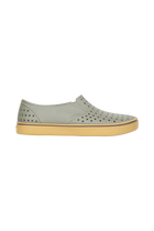 Side view of a Native Shoes Adults Miles Wanderfoam Footwear in Vetgry/Hevbr