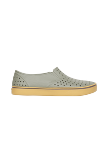 Side view of a Native Shoes Adults Miles Wanderfoam Footwear in Vetgry/Hevbr