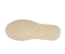 Bottom view of a Native Shoes Miles Wanderfoam | Relax Green / Bone White Footwear in Relax Green / Bone White