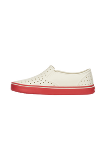 Angled view of a Native Shoes Miles Wanderfoam | Bnwht/Luckrd Footwear in Bnwht/Luckrd