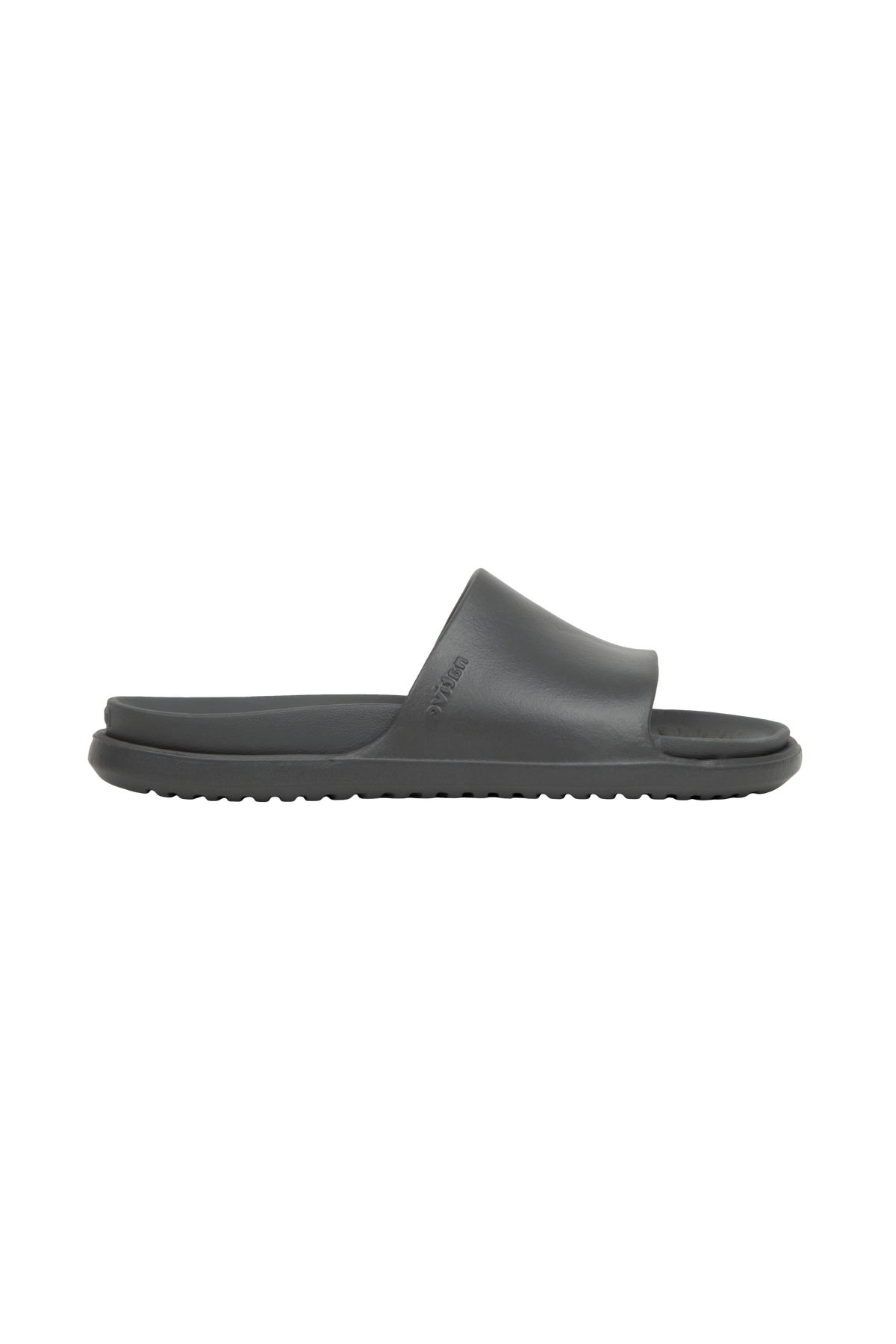 Side view of a Native Shoes Adults Spencer Lx Wanderfoam Footwear in Dublin Grey