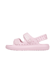 Angled view of a Native Shoes Kids Chase Bio-Bling Kids | Barely Pink Bling / Barely Pink Footwear in Barely Pink Bling / Barely Pink