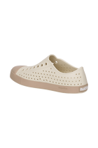 Bottom view of a Native Shoes Jefferson Wanderfoam Block | Bnwht/Flxtn/Campvanbloc Footwear in Bnwht/Flxtn/Campvanbloc