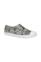 Bottom view of a Native Shoes Jefferson Wanderfoam Print | Slkgry/Shlwht/Vetcamo Footwear in Slkgry/Shlwht/Vetcamo