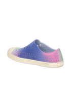 Bottom view of a Native Shoes Jefferson Wanderfoam Print | Skwybl/Bnwht/Fscosoftspec Footwear in Skwybl/Bnwht/Fscosoftspec