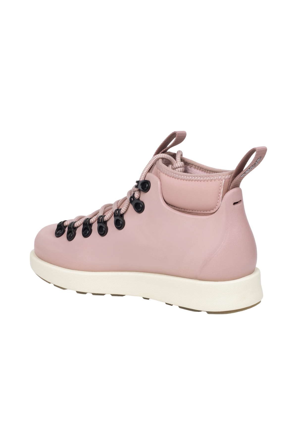 Bottom view of a Native Shoes Fitzsimmons Venture | Caypnk/Bnwht Footwear in Caypnk/Bnwht