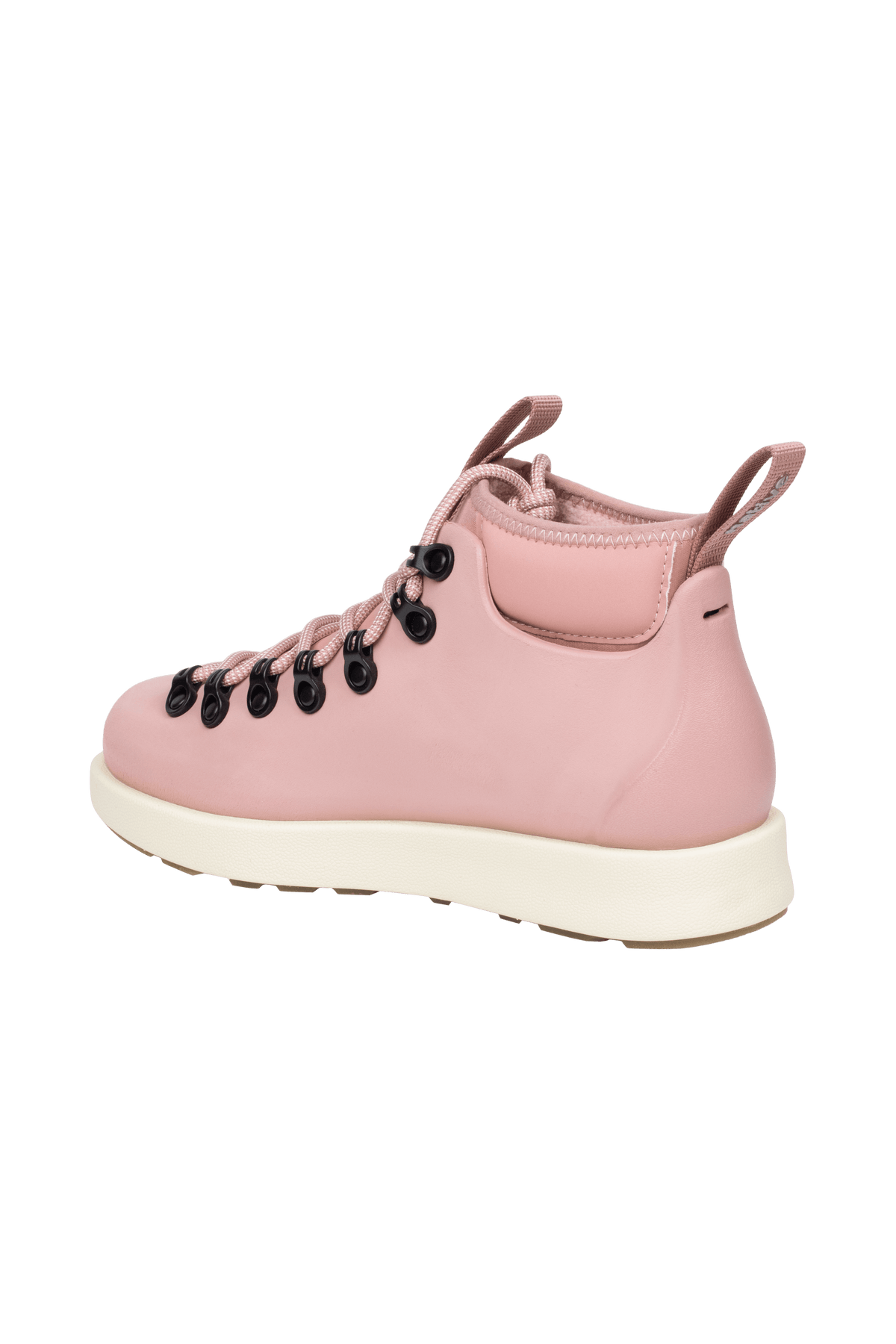 Bottom view of a Native Shoes Fitzsimmons Venture | Caypnk/Bnwht Footwear in Caypnk/Bnwht