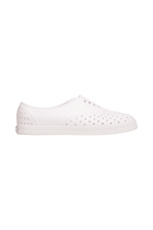 Side view of a Native Shoes Adults Jericho Wanderfoam Footwear in Shell White / Shell White