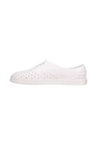 Angled view of a Native Shoes Jericho Wanderfoam | Shell White / Shell White Footwear in Shell White / Shell White