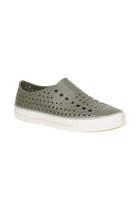 Bottom view of a Native Shoes Jefferson Arc Wanderfoam | Vetiver Grey / Whisper White Footwear in Vetiver Grey / Whisper White