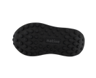 Bottom view of a Native Shoes Kids Robbie Dash Kids | Hyams Grey / Tapioca Uv / Jiffy Black Footwear in Hyams Grey / Tapioca Uv / Jiffy Black