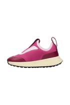 Angled view of a Native Shoes Kids Robbie Dash Kids | Smbpnk/Tapoffwht/Jfyblk Footwear in Smbpnk/Tapoffwht/Jfyblk