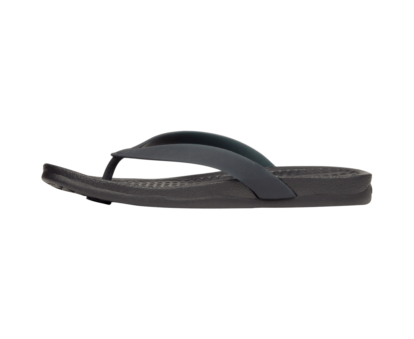 Angled view of a Native Shoes Paolo Wanderfoam | Jiffy Black / Jiffy Black Footwear in Jiffy Black / Jiffy Black