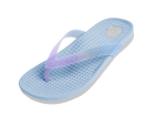 Angled view of a Native Shoes Paolo Wanderfoam Ombre | Skyway Blue / Dawn Blue / Twirling Ombre Footwear in Skyway Blue / Dawn Blue / Twirling Ombre