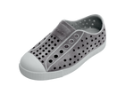 Angled view of a Native Shoes Kids Jefferson Stonewash Kids | Dawn Blue / Dawn Blue / Satellite Brushed Footwear in Dawn Blue / Dawn Blue / Satellite Brushed