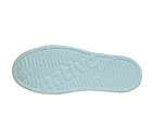 Bottom view of a Native Shoes Jefferson Wanderfoam Blm Print | Dawn Blue / Bone White Speckles / Light Water Footwear in Dawn Blue / Bone White Speckles / Light Water