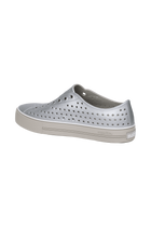 Bottom view of a Native Shoes Jefferson Arc Wf Metallic | Slkgrymtllc/Slkgry Footwear in Slkgrymtllc/Slkgry