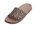 Angled view of a Native Shoes Spencer Lx Wanderfoam Print | Chameleon Pink / Chameleon Pink / Leopard Footwear in Chameleon Pink / Chameleon Pink / Leopard