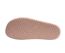 Bottom view of a Native Shoes Spencer Lx Wanderfoam Print | Chameleon Pink / Chameleon Pink / Leopard Footwear in Chameleon Pink / Chameleon Pink / Leopard