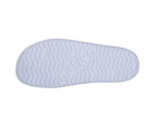 Bottom view of a Native Shoes Spencer Lx Wanderfoam Metallic | Skyway Blue Metallic / Harbor Blue Footwear in Skyway Blue Metallic / Harbor Blue