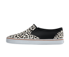 Side view of a Native Shoes Adults Miles Wanderfoam Print Footwear in Jiffy Black / Shell White / Summer Fun