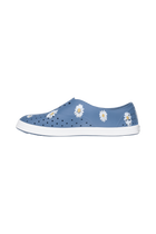 Angled view of a Native Shoes Jericho Wanderfoam Print | Oasisbl/Shlwht/Daisyaop Footwear in Oasisbl/Shlwht/Daisyaop