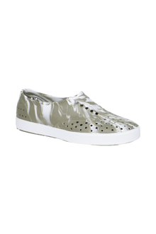 Bottom view of a Native Shoes Miller Wanderfoam Marbled | Vetshlmarble/Shlwht Footwear in Vetshlmarble/Shlwht