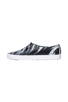 Angled view of a Native Shoes Miller Wanderfoam Marbled | Jfyshlmarble/Shlwht Footwear in Jfyshlmarble/Shlwht