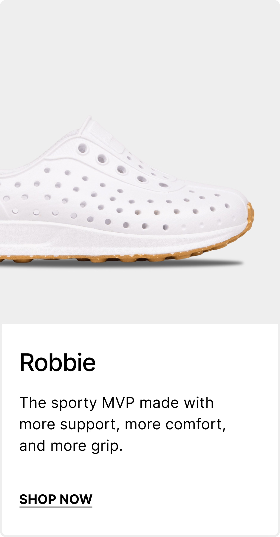 Robbie - The sporty MVP made with more support, more comfort, and more grip. - SHOP NOW
