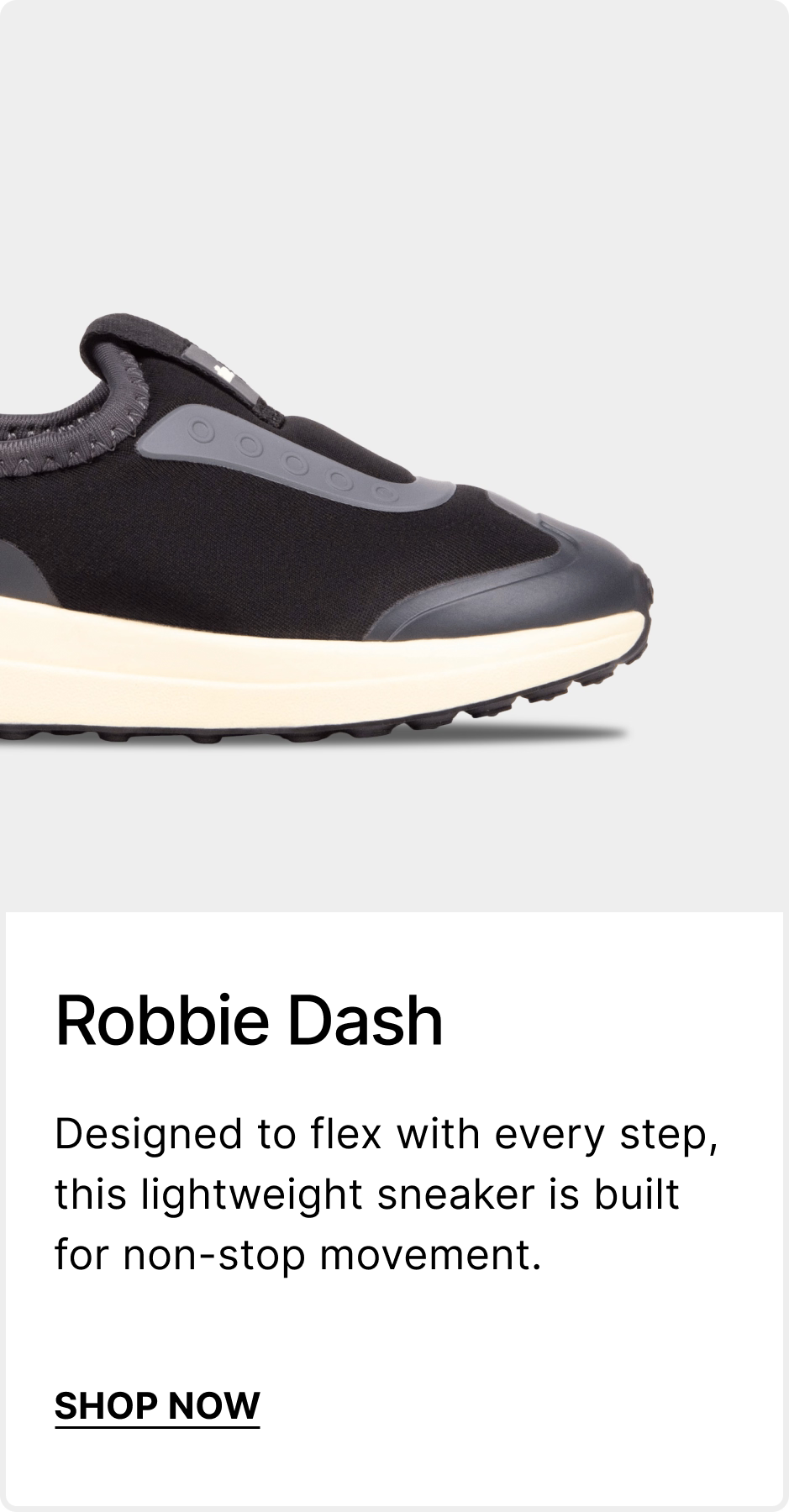 Robbie Dash Kids - Designed to flex with every step, this lightweight sneaker is built for non-stop movement. - SHOP NOW