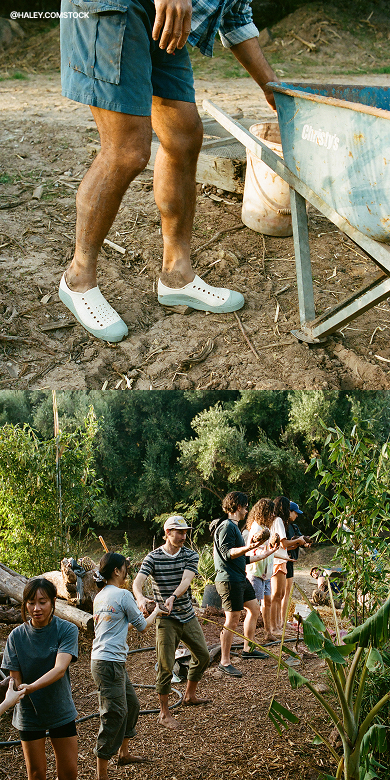 Working together with the Native Shoes Jefferson Roam