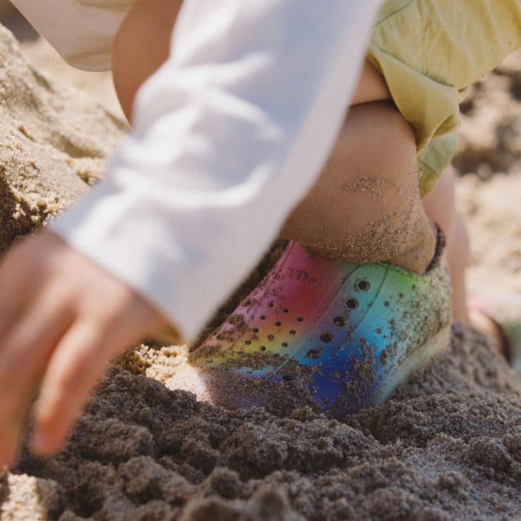 A Rainbow Shoe by Native Shoes