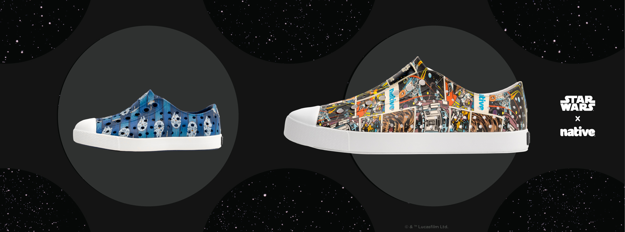 Star Wars x Native Shoes Collection